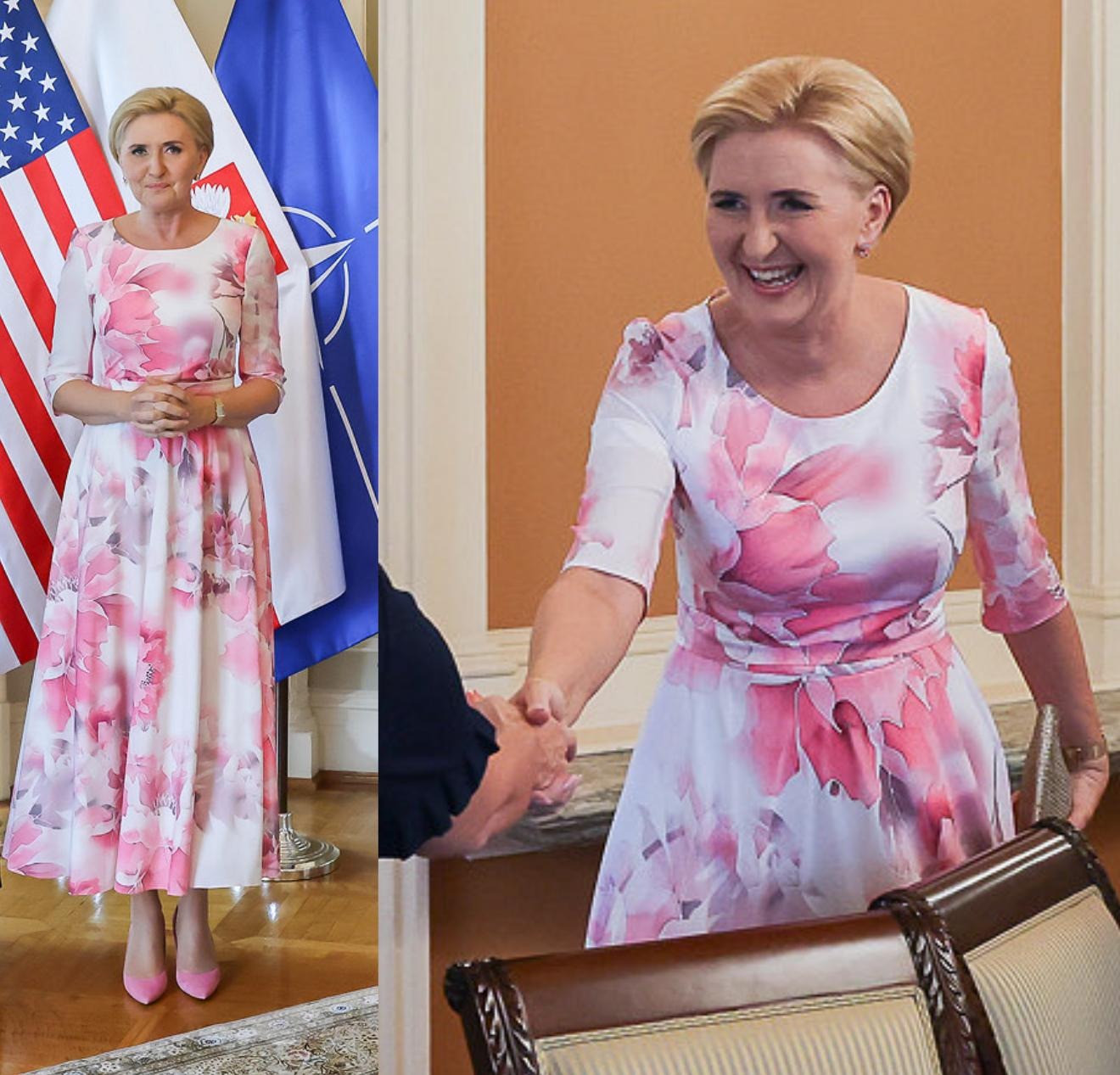 A light and airy dress for summer – First Lady in Washington DC